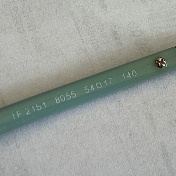 Tiffany & Co. Black and Blue Glasses - Picture 6 of 6